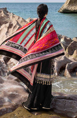 Siraa Lawn by Sadaf Fawad Khan Embroidered Suit Unstitched 3 Piece - SFKSILXL04- Kohl - Summer Collection