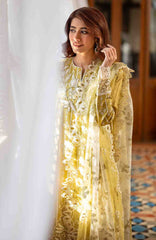 Astoria By Mushq Unstitched  Festive Lawn Embroidered 3 Piece Suit - MQHMAFL-04- Evadne- Summer Collection