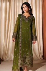 Luxury Embroidered by Saqafat Unstitched Embroidered 3 Piece Suit - SQFTESS-06- Summer Collection