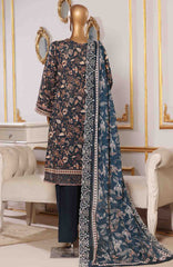 Riwayat Unstitched Printed  Lawn 3 Piece Suit Vol-1 RIW26PML- 506 - Summer Collection