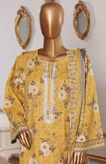 Riwayat Unstitched Printed  Lawn 3 Piece Suit Vol-1 RIW26PML- 507 - Summer Collection