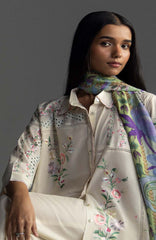 Coco Lawn By Zara Shahjahan Embroidered Lawn Suits Unstitched 3 Piece - CCLZSL4B - ISLA - Summer Collection