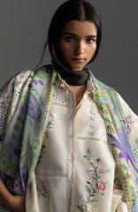 Coco Lawn By Zara Shahjahan Embroidered Lawn Suits Unstitched 3 Piece - CCLZSL4B - ISLA - Summer Collection