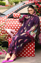 M Prints Eid II- By Maria B Unstitched Lawn Prints 3 Piece Suit  - MBMPEIDII-5A- Summer Collection