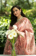 Luxury Lawn VoII By Elaf Unstitched Lawn Embroidered 3 Piece Suit - ELFLXL-5A- Endless Love - Summer Collection