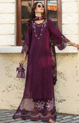 Noor Chikankari By Saadia Asad Unstitched Lawn Embroidered 3 Piece Suit - NSACKL-5A -  Summer Collection