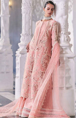 Luxury Lawn By Sobia Nazir Unstitched Lawn Embriodered 3 Piece Suit - SNLEL-5B- Summer Collection