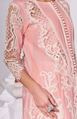 Luxury Lawn By Sobia Nazir Unstitched Lawn Embriodered 3 Piece Suit - SNLEL-5B- Summer Collection