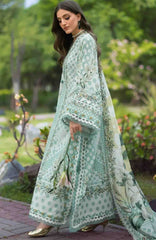 Bridgerton By Elaf Unstitched Lawn Printed 3 Piece Suit  - ELFBRGLP-5B- Ciela Belle- Summer Collection