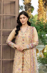 Chikankari by Elaf Unstitched Lawn Embroidered 3 Piece Suit - ELFCKL5B- Khushee -Summer Collection