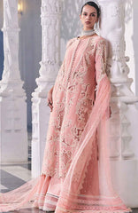 Luxury Lawn By Sobia Nazir Unstitched Lawn Embriodered 3 Piece Suit - SNLEL-5B- Summer Collection