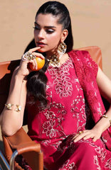 Breeze by  Saira Shakira Unstitched Lawn Embroidered 3 Piece Suits -SRSKBLXL-4A- Ophelia-  Summer Collection