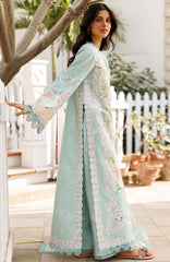 Summer Together  by Afrozeh Unstitched Lawn Embroidered 3 Piece Suit - AFRSTGL-05- Seléa - Summer Collection