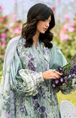 Bridgerton By Elaf Unstitched Lawn Printed 3 Piece Suit  - ELFBRGLP-2B- Lady Affair- Summer Collection