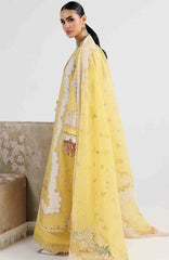 Festive Lawn By Qalamkar Unstitched Lawn Embroidered 3 Piece Suit  - QLMFSTL-05-Zaria - Summer Collection