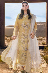 Premium by Rang Rasiya  Unstitched  Lawn Embroidered 3 Piece Suit - RRPRML-12 - Hoorain Summer Collection
