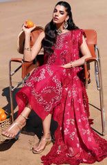 Breeze by  Saira Shakira Unstitched Lawn Embroidered 3 Piece Suits -SRSKBLXL-4A- Ophelia-  Summer Collection