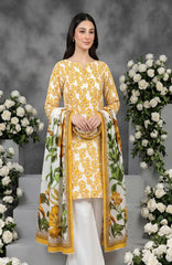 Salina Dobby By Regalia Unstitched  Lawn Printed 3 Piece Suit  - RGLSLNDB-05- Salina Dobby 5-Summer Collection