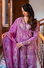Astoria By Mushq Unstitched  Festive Lawn Embroidered 3 Piece Suit - MQHMAFL-01- Arielle -  Summer Collection
