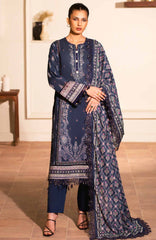 Masummery Unstitched Lawn Printed 3 Piece Suit Vol-1 MUSV1L - Bluebell - Summer Collection