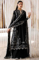 Zan By Hussain Rehar Unstitched Lawn Embroidered 3 Piece Suit -HRZANLXL-13- Meshki- Summer Collection