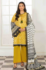 Mausummery Unstitched Lawn Printed 3 Piece Suit Vol-2 MUSV2L5 - Sapphire - Summer Collection