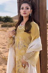 Premium by Rang Rasiya  Unstitched  Lawn Embroidered 3 Piece Suit - RRPRML-12 - Hoorain Summer Collection