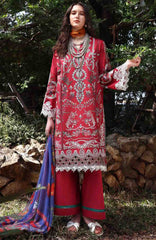 Belle Saison by Esmel Unstitched Lawn Embroidered 3 Piece Suit - ESLBLS-06-Sylea - Summer Collection