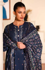 Masummery Unstitched Lawn Printed 3 Piece Suit Vol-1 MUSV1L - Bluebell - Summer Collection