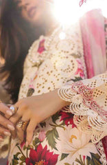 Summer Dream By Manara Unstitched Lawn Embroidered 3 Piece Suit - MNMSDRL-05- Wind Flower-Summer Collection