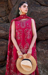 Breeze by  Saira Shakira Unstitched Lawn Embroidered 3 Piece Suits -SRSKBLXL-4A- Ophelia-  Summer Collection