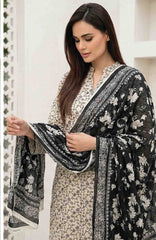 Black & White by Regalia Textile Unstitched Lawn Printed 3 Piece Suit  - RGLBLWTLP -05  Summer Collection