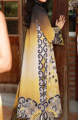 A Moi - Held By Love By Mushq Unstitched Luxury Lawn Embroidered 3 Piece Suit - MQHMAM-05- Timeless Charm -  Summer Collection