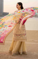 AYA –Luxury Lawn By Faiza Saqlain Unstitched Lawn Embroidered 3 Piece Suits - FSQLXL-MERJEM- Summer Collection