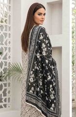 Black & White by Regalia Textile Unstitched Lawn Printed 3 Piece Suit  - RGLBLWTLP -05  Summer Collection