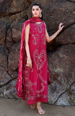 Breeze by  Saira Shakira Unstitched Lawn Embroidered 3 Piece Suits -SRSKBLXL-4A- Ophelia-  Summer Collection