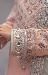 Zurr Signature by AB Textile Ready To Wear Organza Embroidered 3 Piece Suit - ABZRSN-05 - Formal Collection