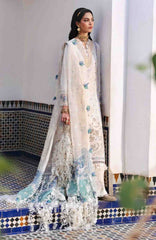Reine Luxury By Republic Unstitched Lawn Embroidered 3 Piece Suits- RPRLXL-4B- Nola- Summer Collection