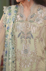 Tea Affair By Maria B Unstitched Chiffon Embroidered 3 Piece Suit- MBTACH-05- Formal Collection