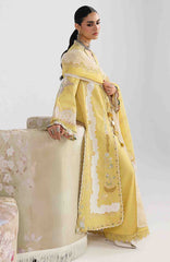 Festive Lawn By Qalamkar Unstitched Lawn Embroidered 3 Piece Suit  - QLMFSTL-05-Zaria - Summer Collection
