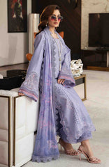 Carnation By Rang Rasiya  Unstitched  Lawn Embroidered 3 Piece Suit RRCRTL-05- Mila- Summer Collection