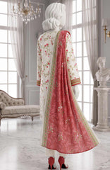 LUCHI  By Justuju Unstitched Embroidered Cambric 3 Piece Suit - JTJLCHI-06- Winter Collection