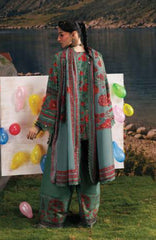 M Basics Agla Station by Maria B Unstitched Printed Khaddar 3 Piece Suit - MBSCKHDW-6A- Winter Collection
