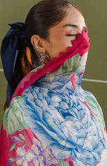 Coco  Prints Drop-One By Zara Shahjahan Unstitched Lawn Printed 3 Piece Suit - CCZSLP-6A- Aero   - Summer Collection