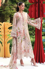 M Prints Eid II- By Maria B Unstitched Lawn Prints 3 Piece Suit  - MBMPEIDII-6A- Summer Collection