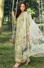 Chikankari by Elaf Unstitched Lawn Embroidered 3 Piece Suit - ELFCKL6A- Eyra -Summer Collection