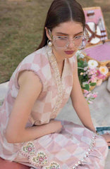 Mprints Safari Scape by Maria B Unstitched Lawn Embroidered 3 Piece Suit - MBMPSSL-6A -  Summer Collection