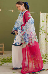 Coco  Prints Drop-One By Zara Shahjahan Unstitched Lawn Printed 3 Piece Suit - CCZSLP-6A- Aero   - Summer Collection