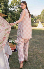 Mprints Safari Scape by Maria B Unstitched Lawn Embroidered 3 Piece Suit - MBMPSSL-6A -  Summer Collection