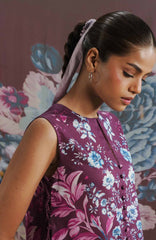 Coco  Prints Drop-One By Zara Shahjahan Unstitched Lawn Printed 3 Piece Suit - CCZSLP-6B- Aero   - Summer Collection